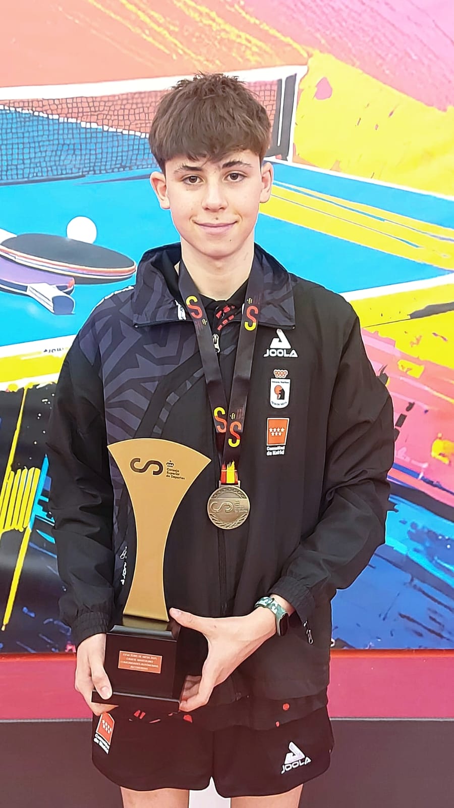 Raúl Sebastián Campeón de España Escolar por Equipos 2025