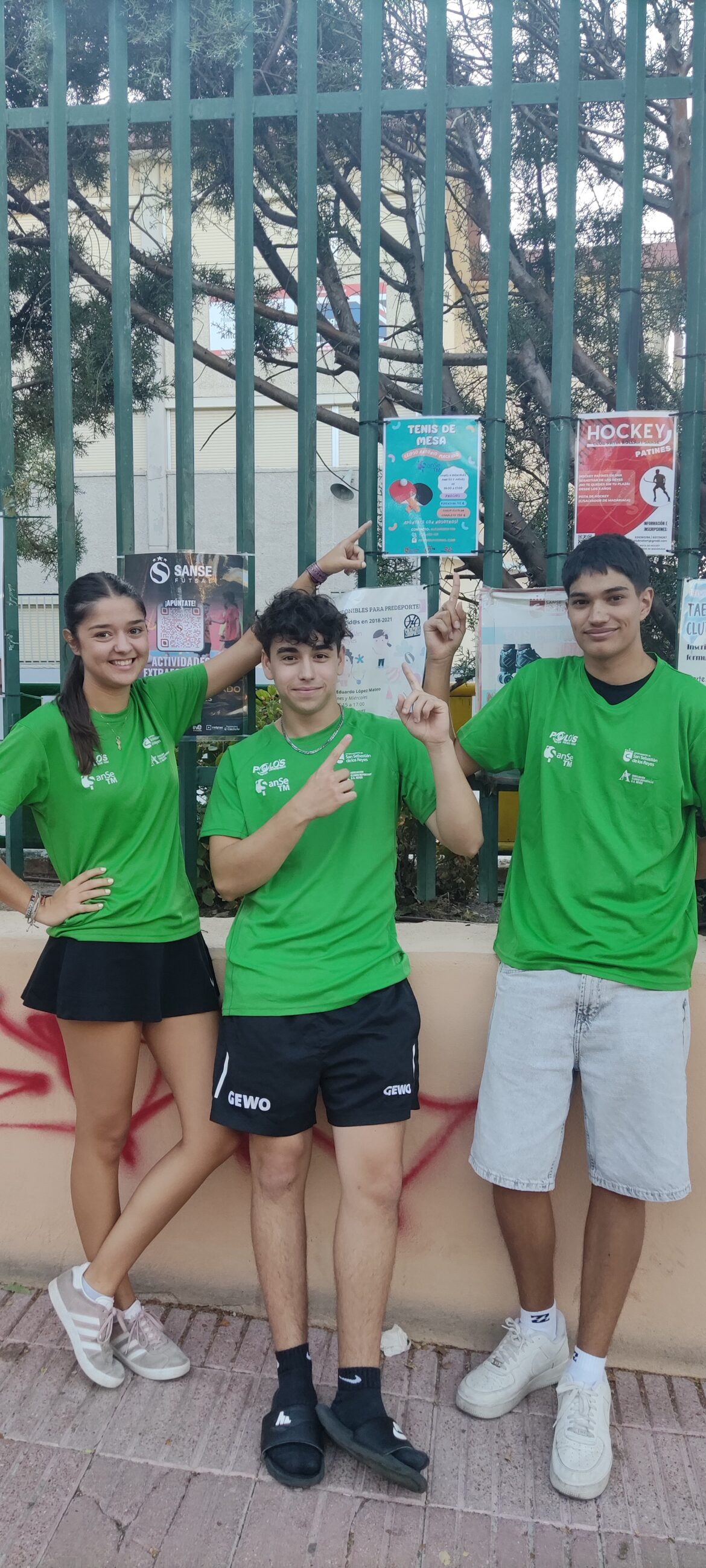 Colocación de Carteles en los Colegios