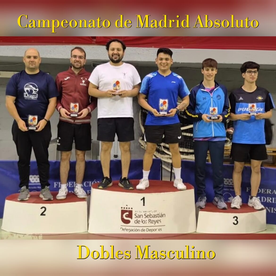Campeonato de Madrid Absoluto, Individual – Dobles y Equipos 2026